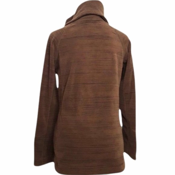 AVALANCHE Brown 1/4 Zip Kamnik Pullover Fleece EUC sz M - Picture 5 of 10